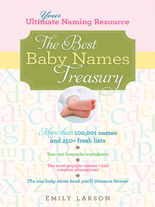Cover image for The Best Baby Names Treasury